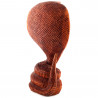 Schlange Kobra Deko Kopf Holz 20 cm