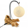 Tischlampe Wurzelholz