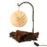 Holz Tischlampe Wurzel