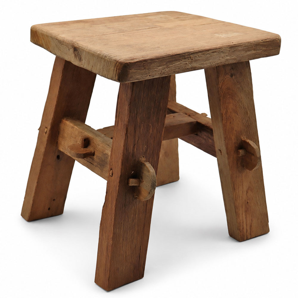 Blumenhocker Holz rustikal