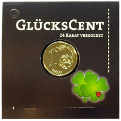 Glücksbringer Glückscent Klee, Kleeblatt
