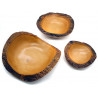 Holzschale Mangoholz klein Ø ca. 16 cm, Schale Holz