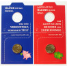 4er Set Glückscent Glücksbringer mehrfarbig