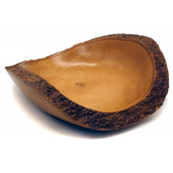 Holzschale Mangoholz groß Ø ca. 24 cm, Schale Holz