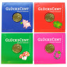4er Set Glückscent Glücksbringer mehrfarbig